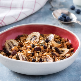 Blueberry Banana Granola