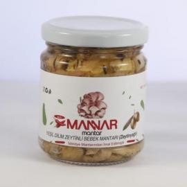 Yeşil Dilim Zeytinli Bebek Mantarı