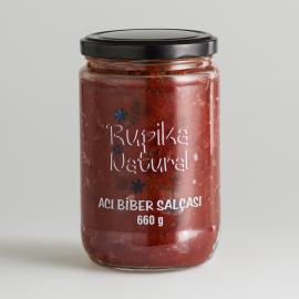 Rupika Natural Acı Biber Salçası 660gr