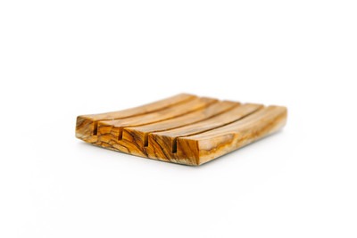 Ahşap Sabunluk (Zeytin Ağacı - Masif)