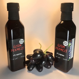 Siyah Üzüm Pekmezi (250 Ml) Odun Ateşinde