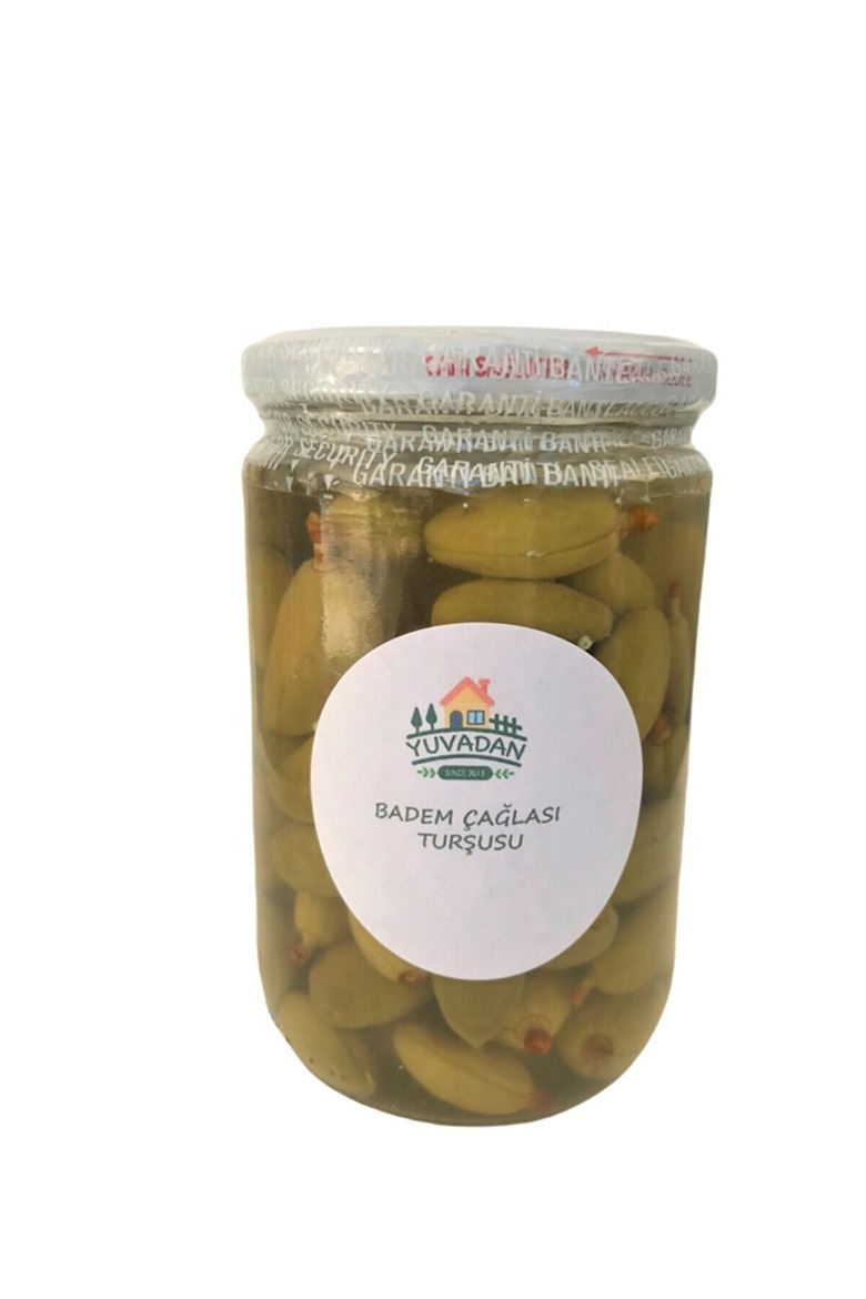 Badem Çağlası Turşusu Badem Çağla Turşu 660Cc-620Gr