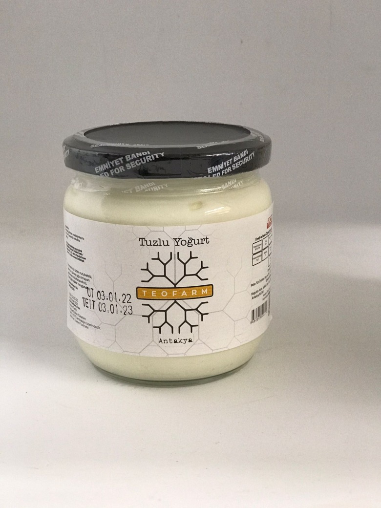 Tuzlu Yoğurt (Hatay - İnek Sütü)
