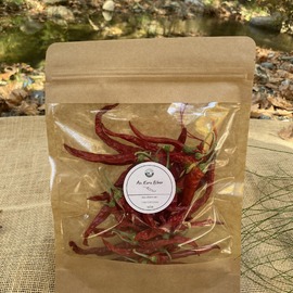 Doğal Acı Kuru Biber 60 Adet (30Gr)      