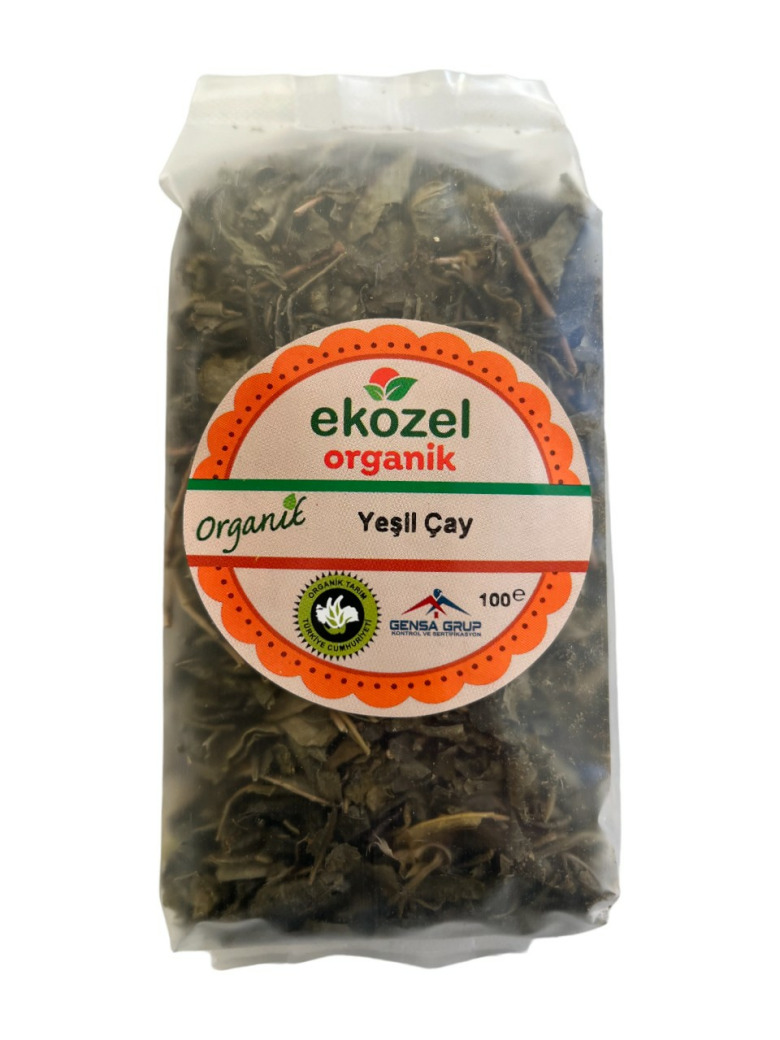 Sertifikalı Organik Yeşil Çay - 200 G
