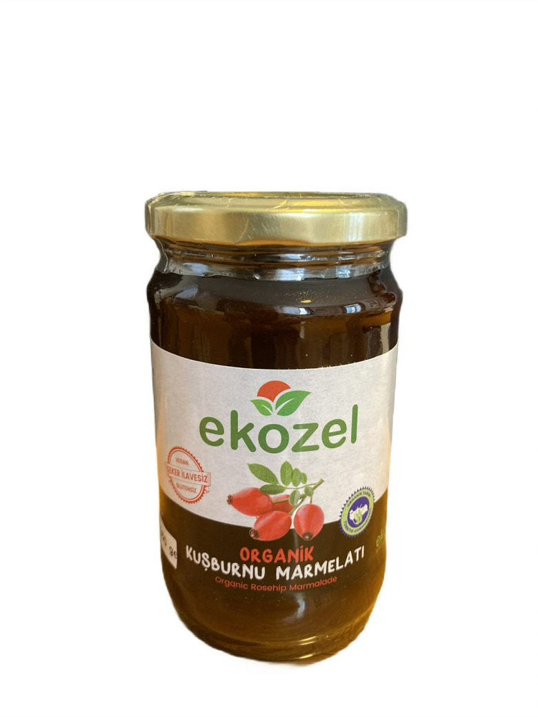Sertifikalı Organik Kuşburnu Marmelatı