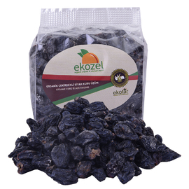 Organik Siyah Çekirdekli Kuru Üzüm