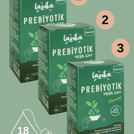  Prebiyotik Yeşil Çay (3'lü Set)