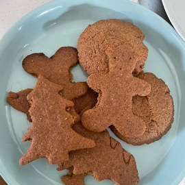 Zencefilli Yılbaşı Kurabiyesi