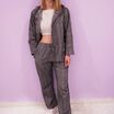 %100 Pamuk El Dokuması Ceket-Pantolon Takım