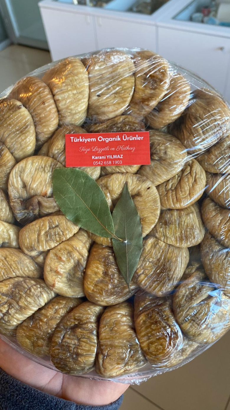 Yeni Hasat Organik Aydın Çarıklar Kuru Dağ Inciri 1 Kg