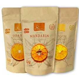 Iznikuru Kuru Narenciye Seti; Kuru Mandalina, Portakal, Limon (50Gr X 3 = 150 Gr)