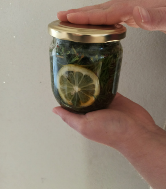 Zeytinyağlı Salamura Kekik (400 Gr Lik)