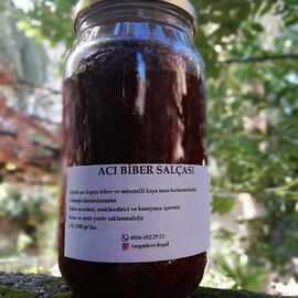 Acı Biber Salçası 1 Kg Cam 