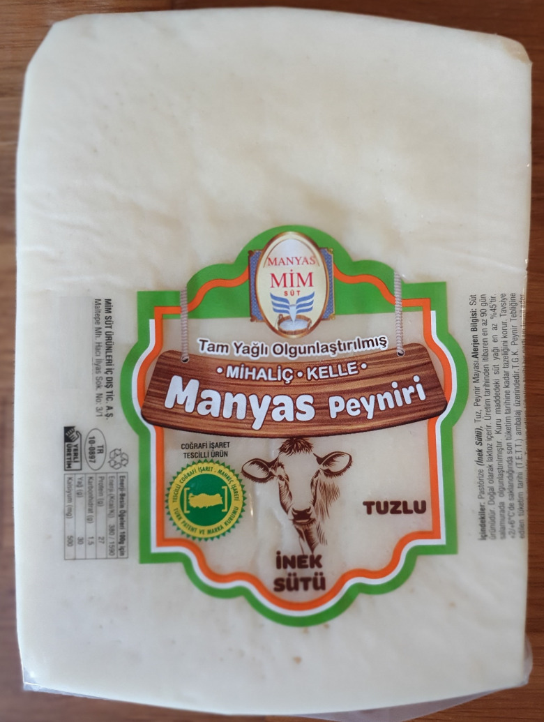 Manyas Kelle Peyniri (Tuzlu)