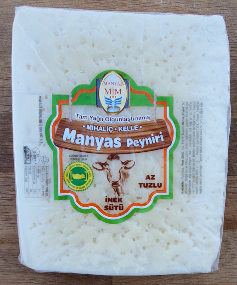 Manyas Kelle Peyniri (Az Tuzlu) 1 Kg.