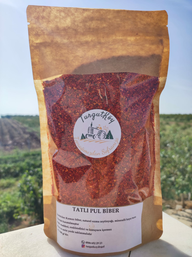 Tatlı Pul Biber 500Gr