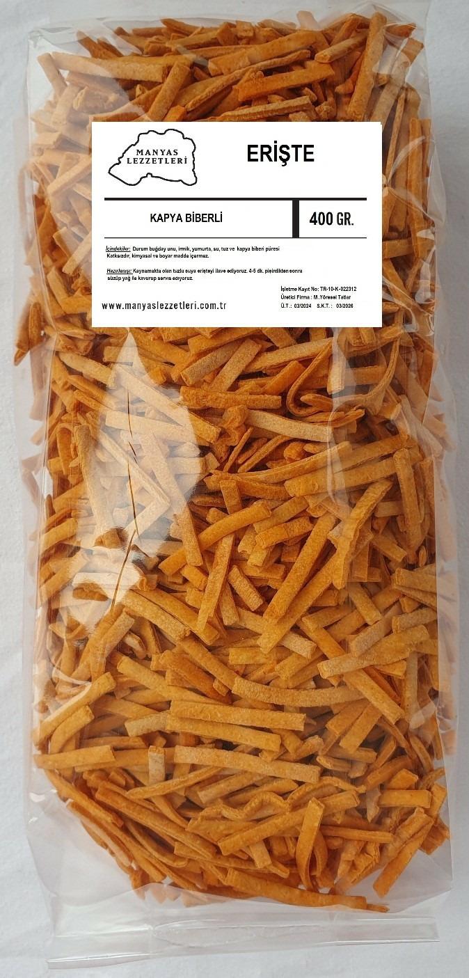 Kapya Biberli Erişte 