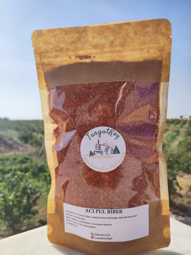Acı Pul Biber 500Gr