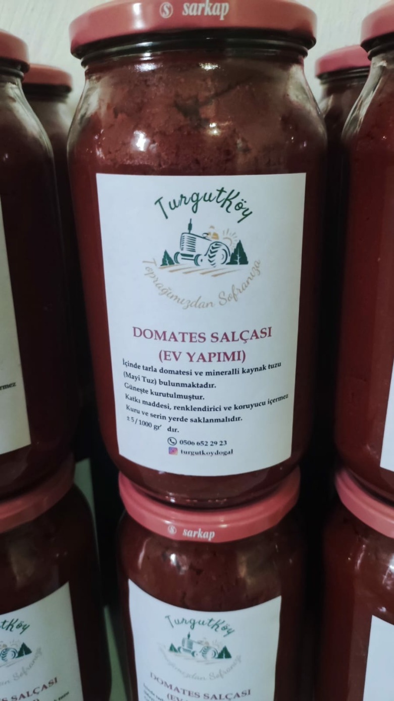 Domates Salçası 1 Kg Cam 