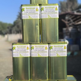 Coğrafi İşaret Tescilli İade Garantili Erken Hasat 5 Lt Natürel Sızma Zeytinyağı