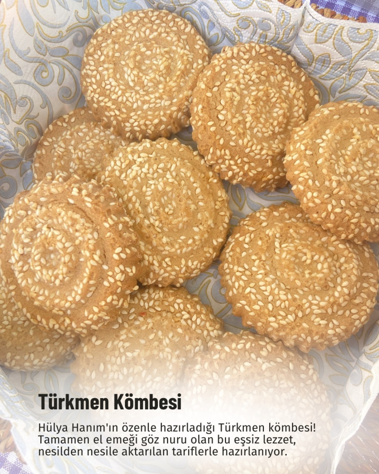 Türkmen Kömbesi (El Yapımı, Sacda Pişmiş)
