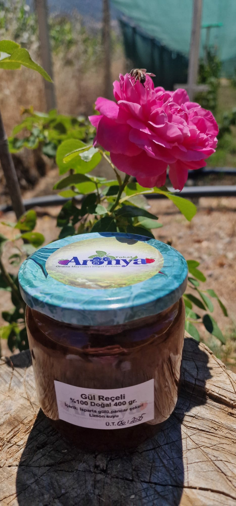 Gül Reçeli Net 400Gr