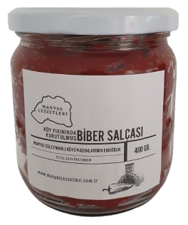 Köy Fırınında Kurutulmuş Biber Salçası 400 Gr.