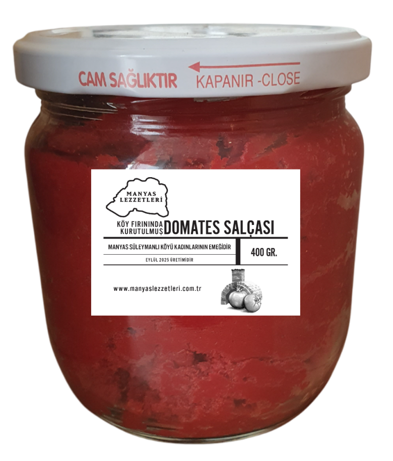 Köy Fırınında Kurutulmuş Domates Salçası 400 Gr.