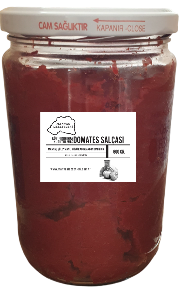 Köy Fırınında Kurutulmuş Domates Salçası 600 Gr.