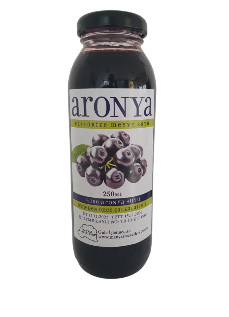 100% Aronya Meyve Suyu 250 Ml
