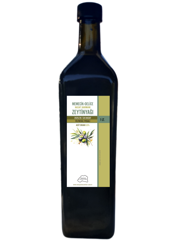 Memecik & Delice Hasat Harmanı Zeytinyağı 1 Lt