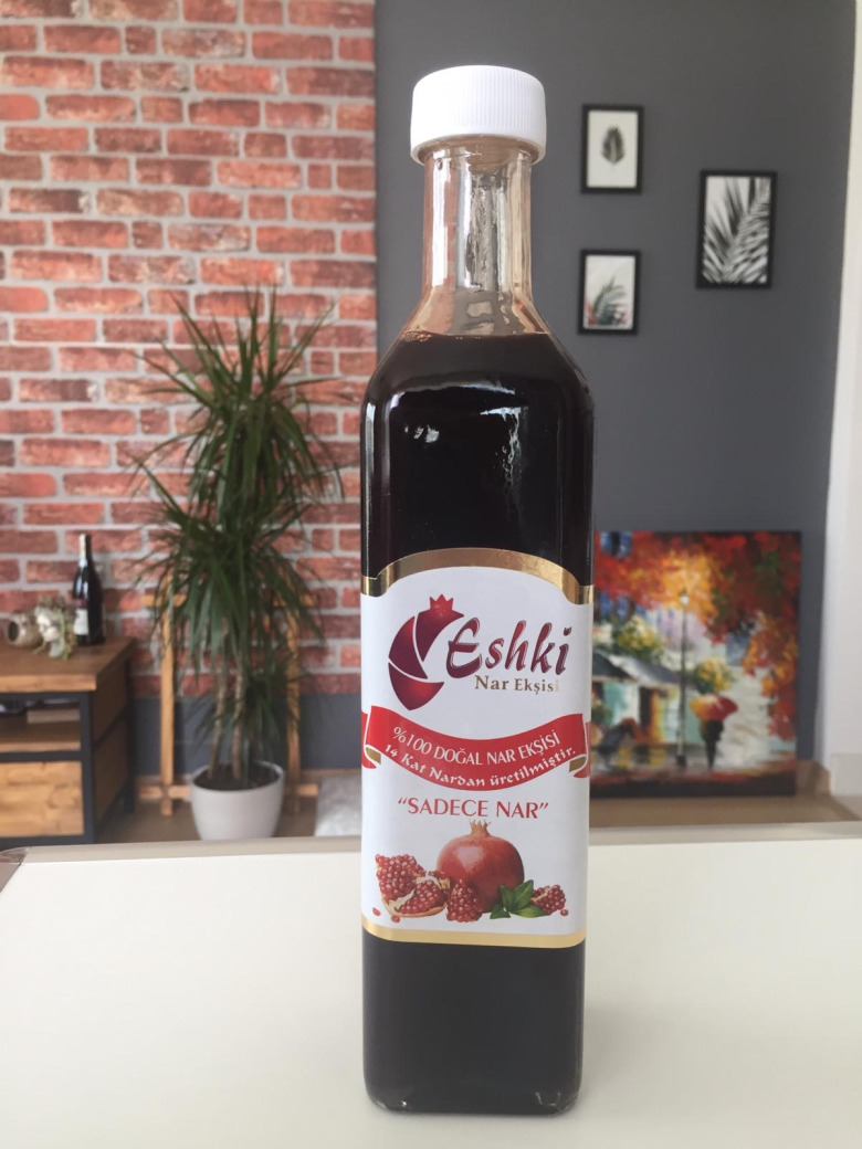 Eshki Nar Ekşisi (Özütü) 330 Gr Klasik Cam Şişede