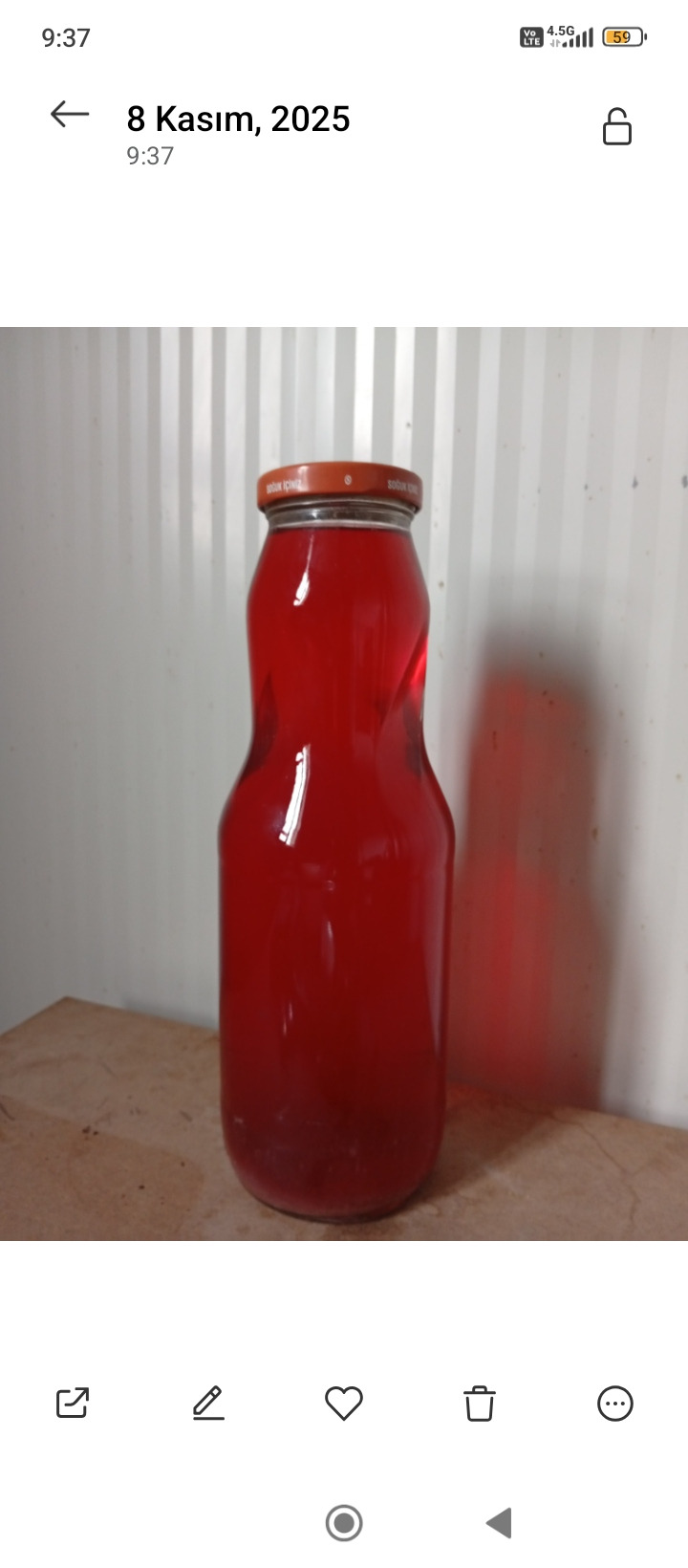 Gelincik Çiçeği Sirkesi 