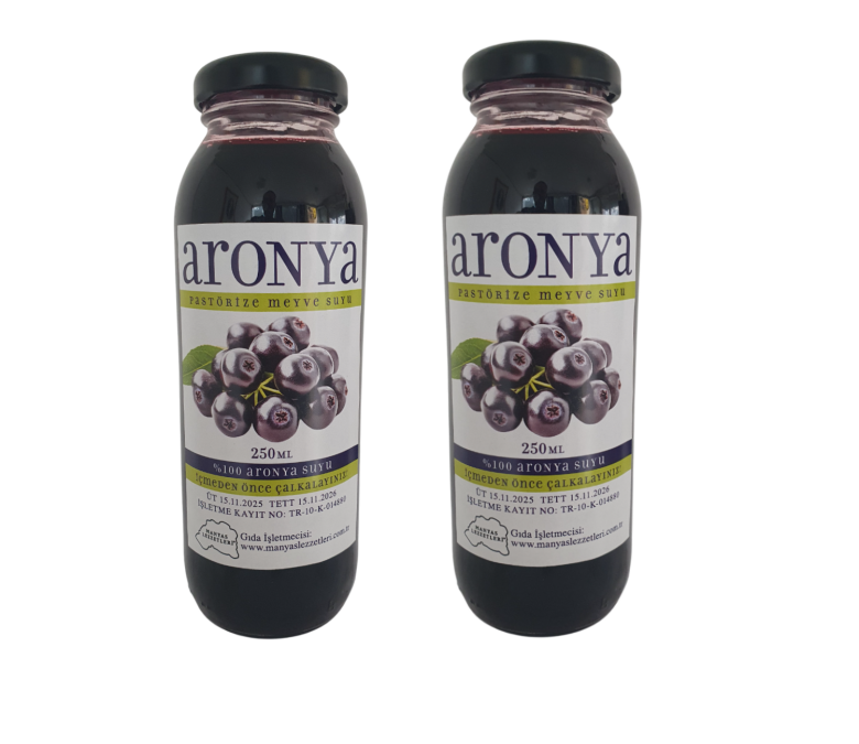 Manyas Lezzetleri 100% Aronya Meyve Suyu 1 Lt.