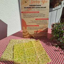 20X20 Lime Balmumu Gıda Sarma Bezi – Tekli