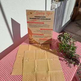 28X28 Kazlı Balmumu Gıda Sarma Bezi – Tekli