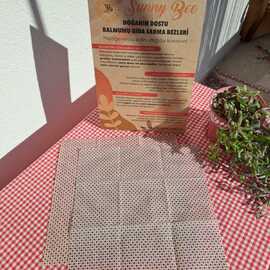 28X28 Mor Kalp Balmumu Gıda Sarma Bezi – Tekli