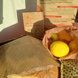 Maxi Balmumu Gıda Kesesi – 3’Lü Doğal Saklama Seti