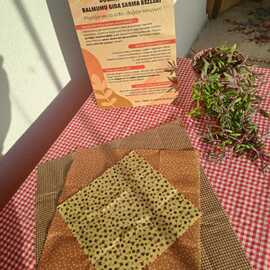 Çiçek Balmumu Gıda Sarma Bezi – 3’Lü Doğal Set