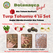 Doğal Ata Tohum Turp Tohumu 4'lü Set(Kırmızı+Siyah+Beyaz+Fındık)