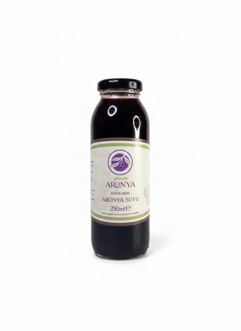 Aronya Suyu (Soğuk Sıkım, Şekersiz)
