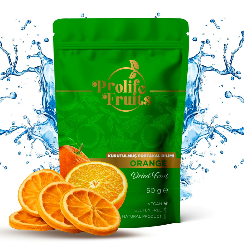 Prolife Fruit's Portakal Dilimleri 1Kg