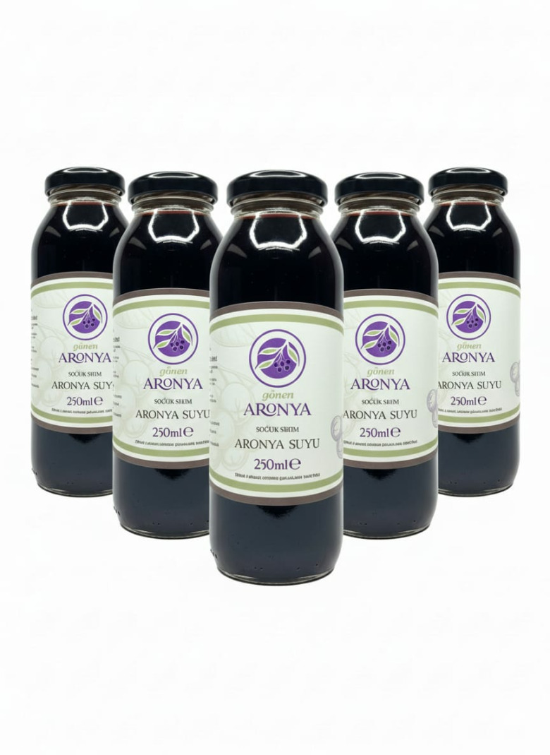 Aronya Suyu (Katkısız, 5 Li Avantajlı Paket)