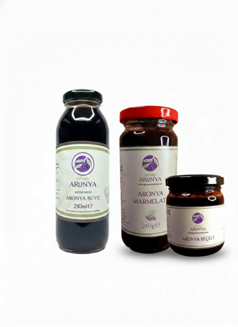Aronya Lezzet Paketi (Katkısız, 3'lü)