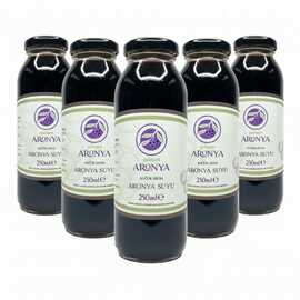 Aronya Suyu (Katkısız, 5 Li Avantajlı Paket)