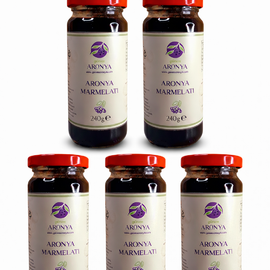 Aronya Marmelatı (Katkısız, 5'li Avantaj Paketi)